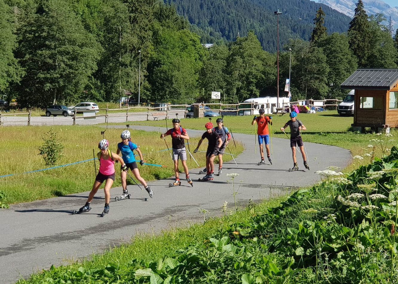 Biathlon - Ski roue