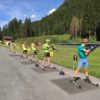 Biathlon - Tir et ski roue